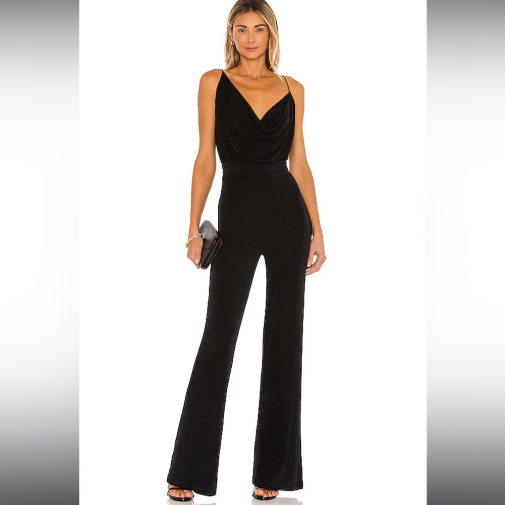 Misha Moyra pantsuit jumpsuit black size 0